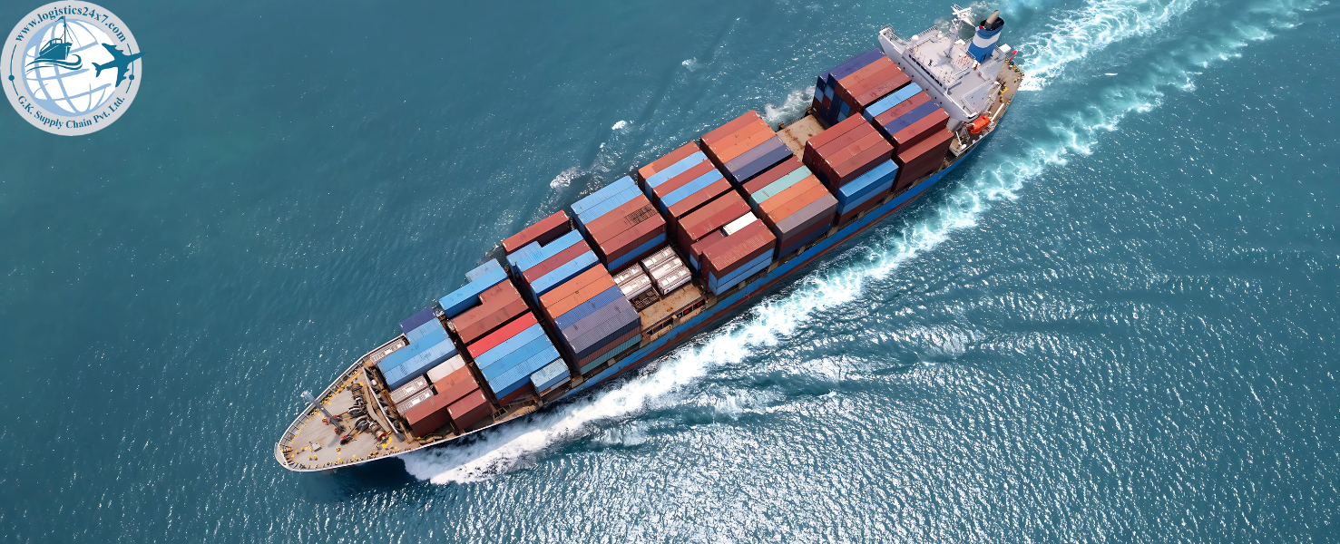 Air Cargo and Shipping Banner - Logistics24x7